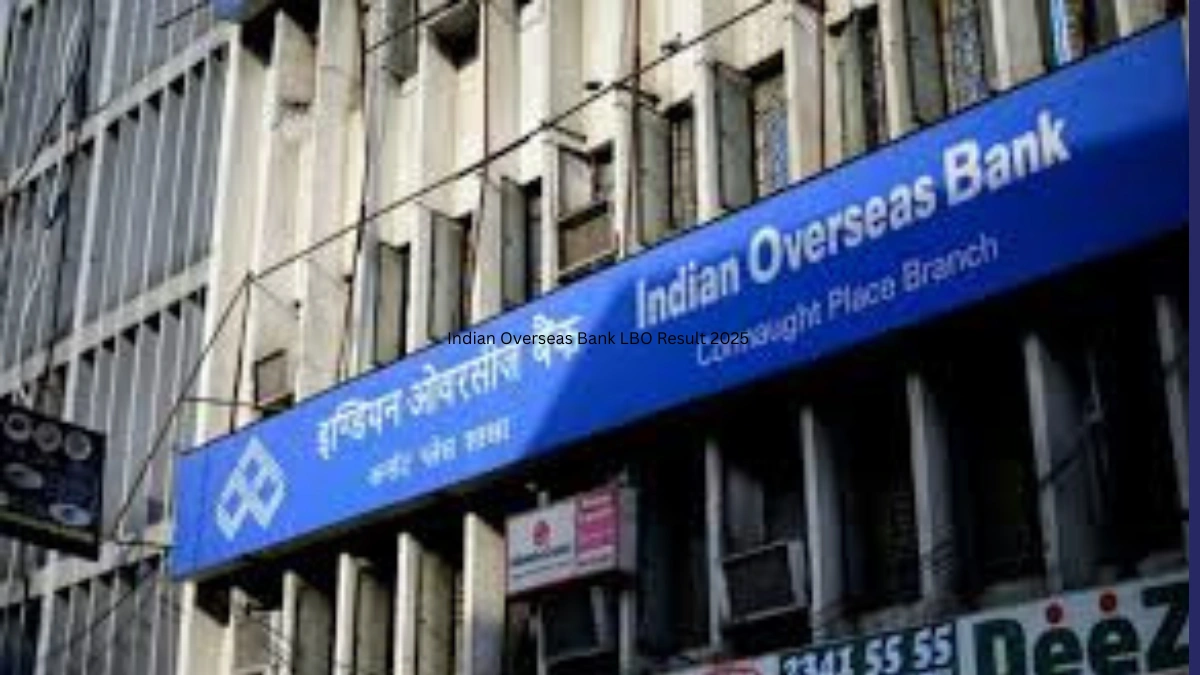 Indian Overseas Bank LBO Result 2025